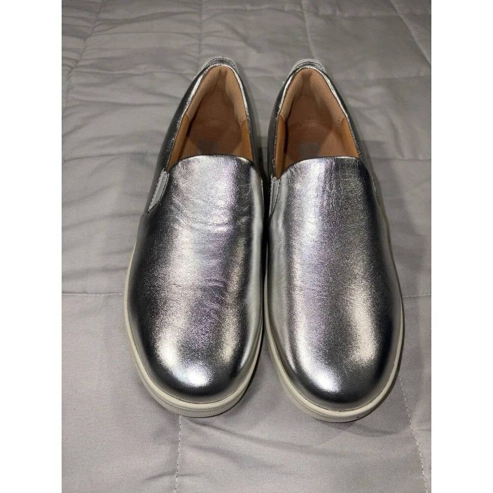New Fitflop Rally Slip-On Platform Skate Sneakers Sz 6